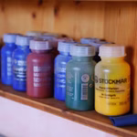 Watercolour paint, 250 ml  red