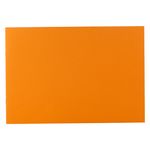 Colouring and drawing book, A4 landscape format orange