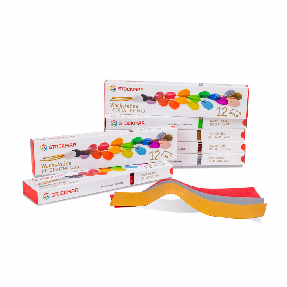 STOCKMAR Wachsfolien, schmal silber STOCKMAR Wachsfolien, schmal silber