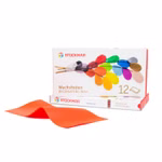 Feuilles de cire, larges argent