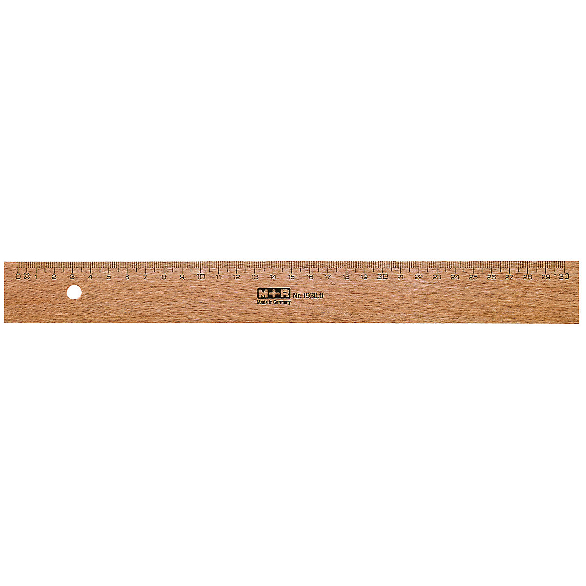 Règle en bois 20 cm