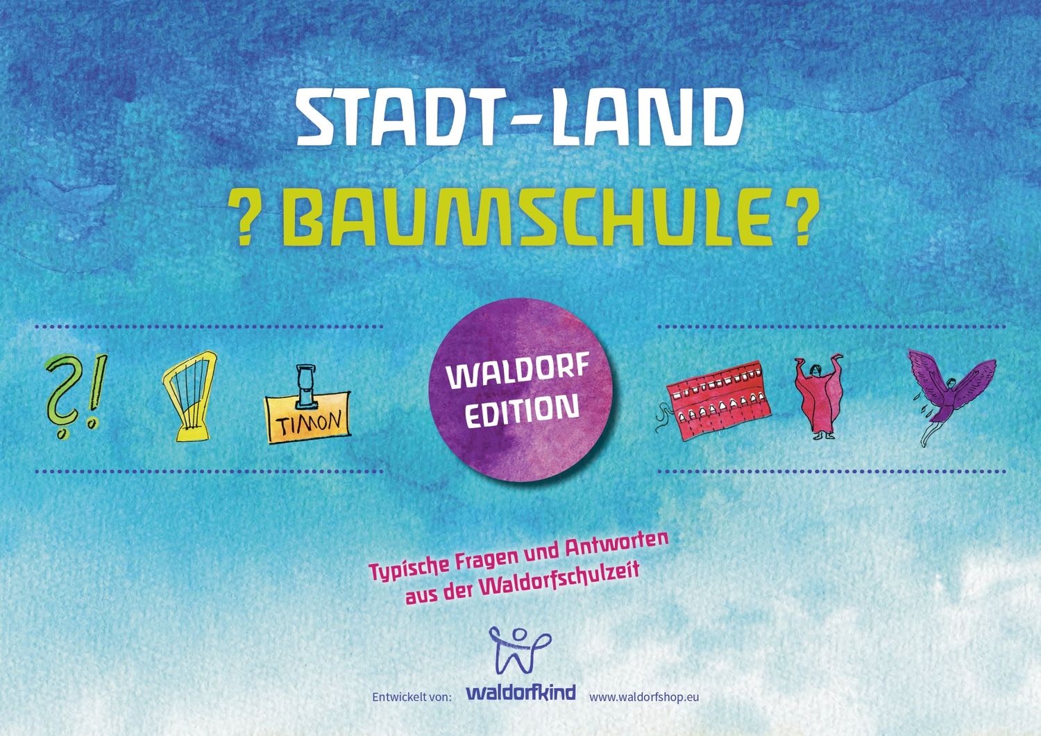 Stadt, Land, Baumschule