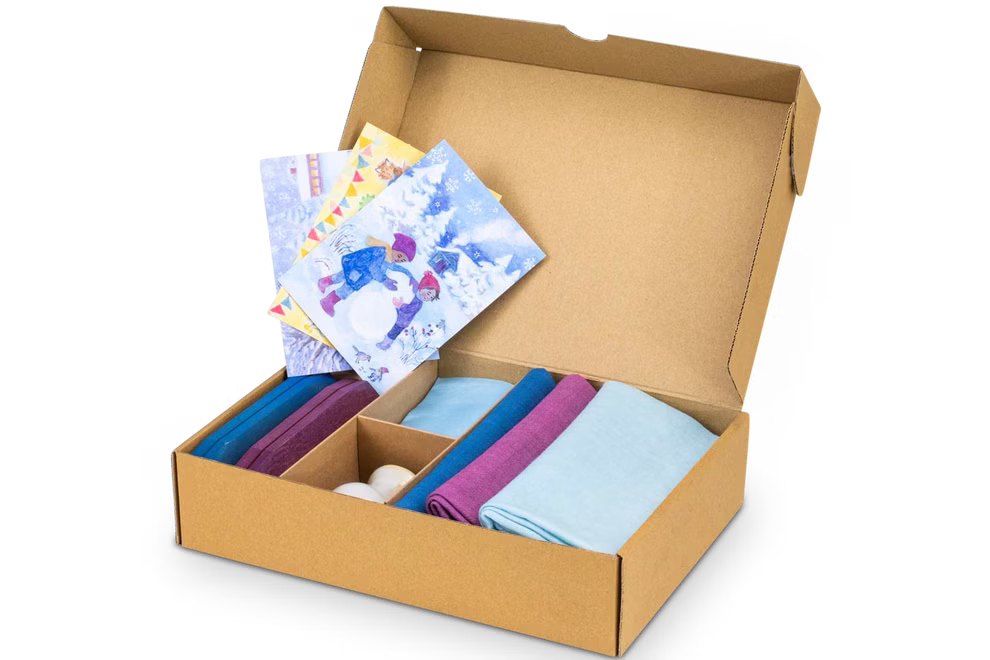 Waldorfkind Jahreszeiten Set „Winter" _18289 Jahreszeiten Box Winter