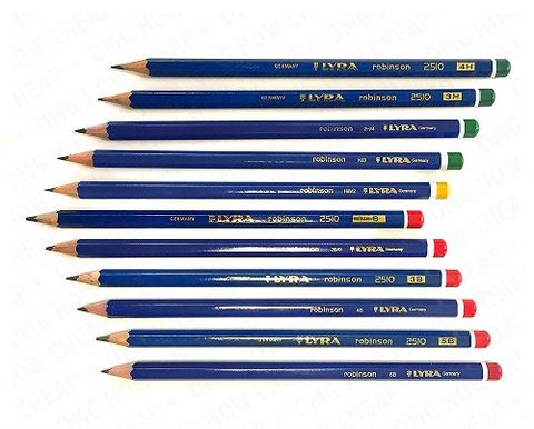 Bleistift dünn, sechseckig