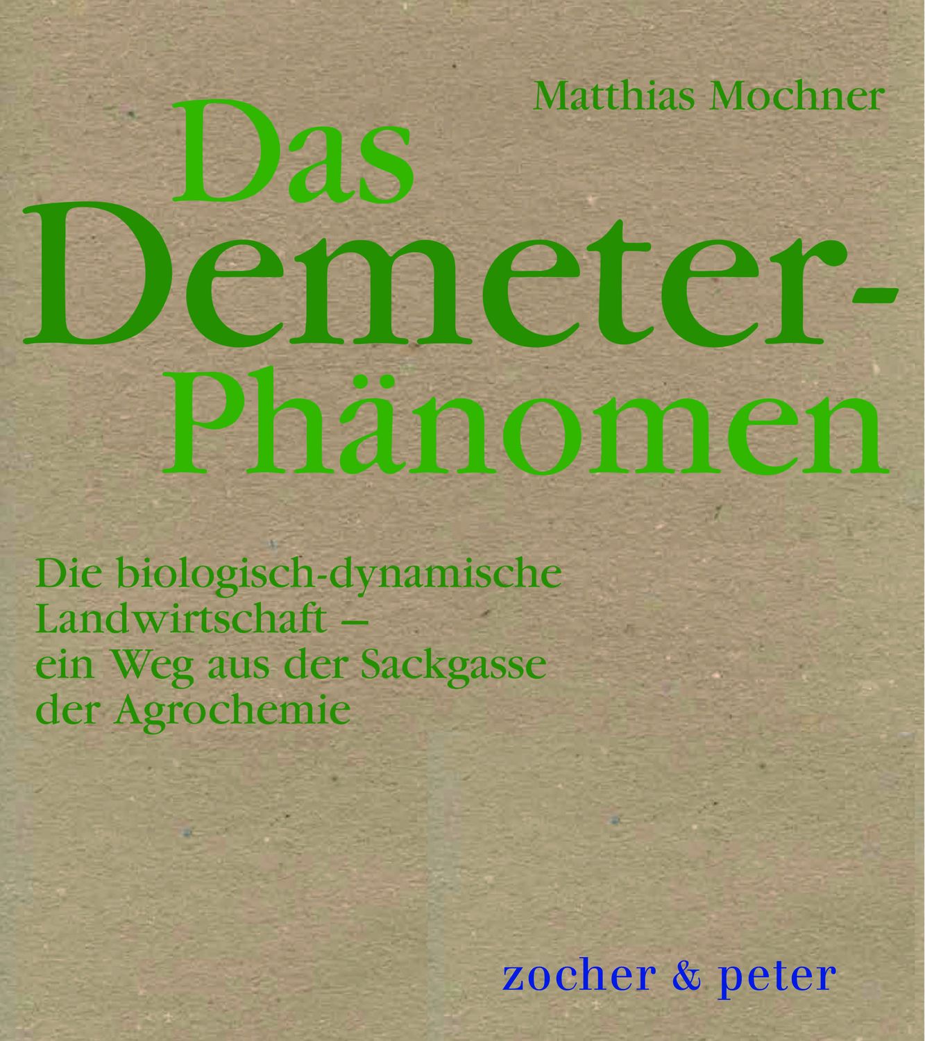 Das Demeter-Phänomen 