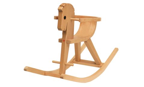 Ostheimer Rocking Horse Peter con respaldo