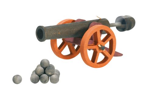 Ostheimer Cannon large with 10 bullets