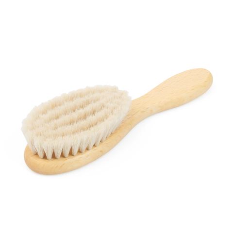 Organic goat hair brush