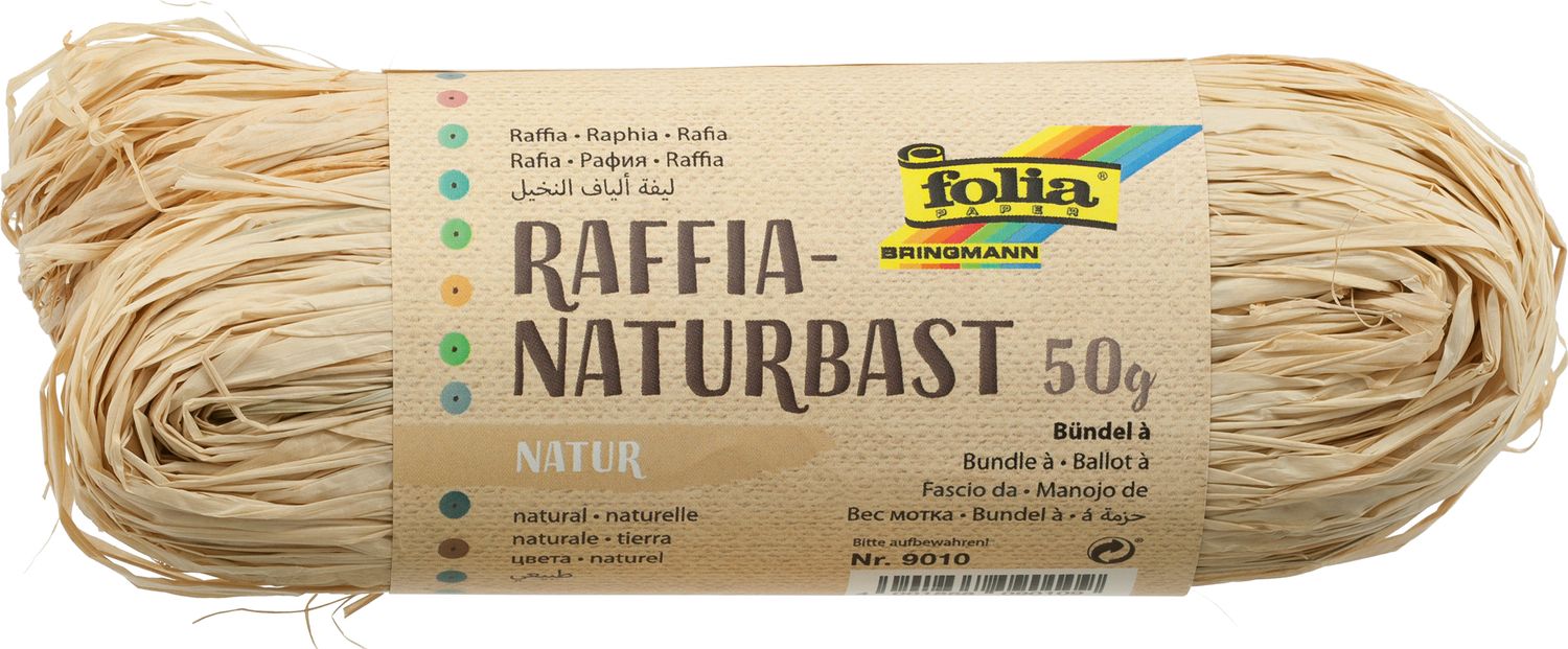 Raffia Bindebast / Naturbast