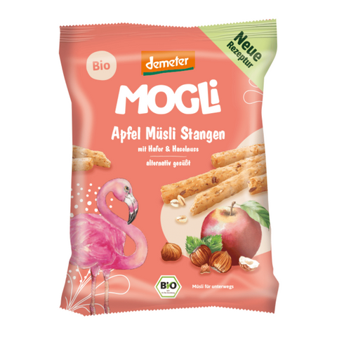 Apfel Müsli Stangen