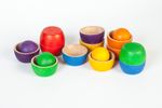 Grapat Wooden Toy Bowls & Balls