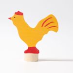 Grimm`s plug figure yellow rooster