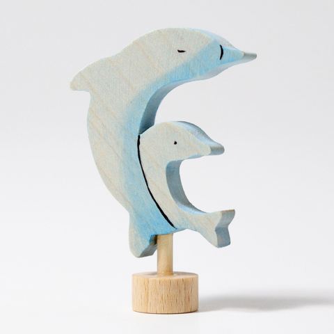 Grimm`s plug figure two dolphins