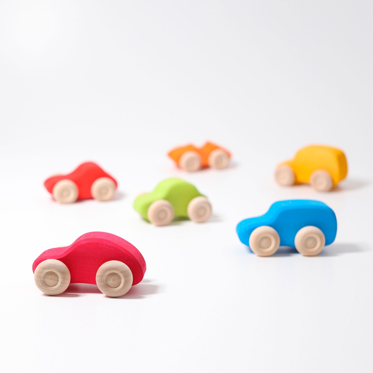 Grimm`s Colourful Wooden Cars