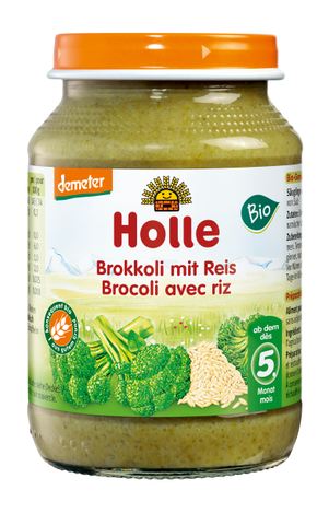 Holle Demeter jars broccoli with rice