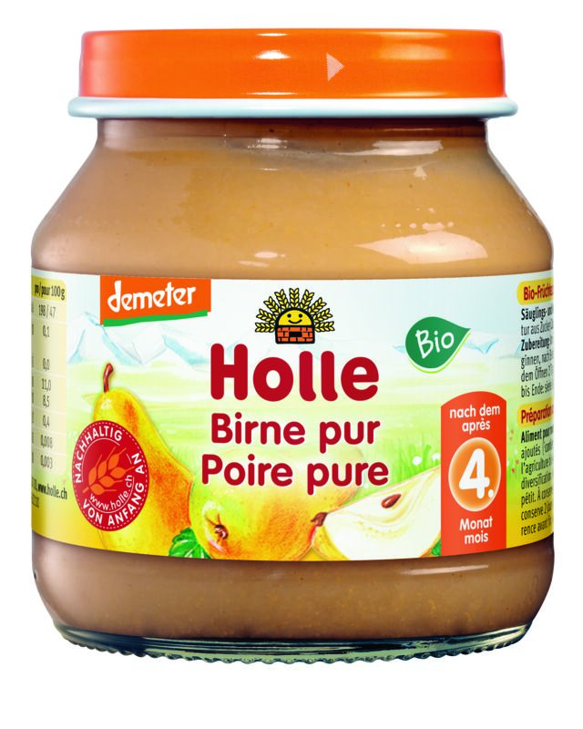 Holle Demeter potten pure peer