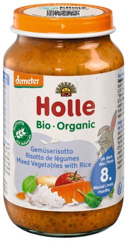 Holle Demeter jars vegetable risotto