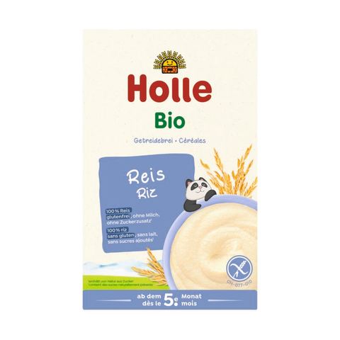 Holle Bouillie de céréales complètes bio Riz