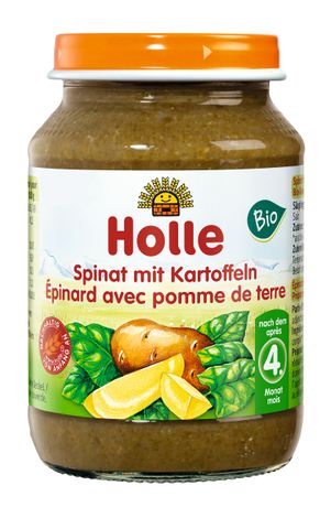 Holle Petit pot bio Épinards avec pommes de terre