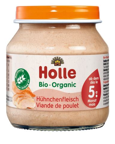 Holle Demeter jars chicken meat