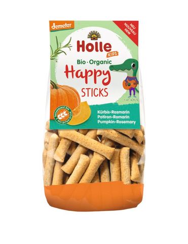 Snack biologico Holle - Bastoncini della felicità alla zucca e al rosmarino