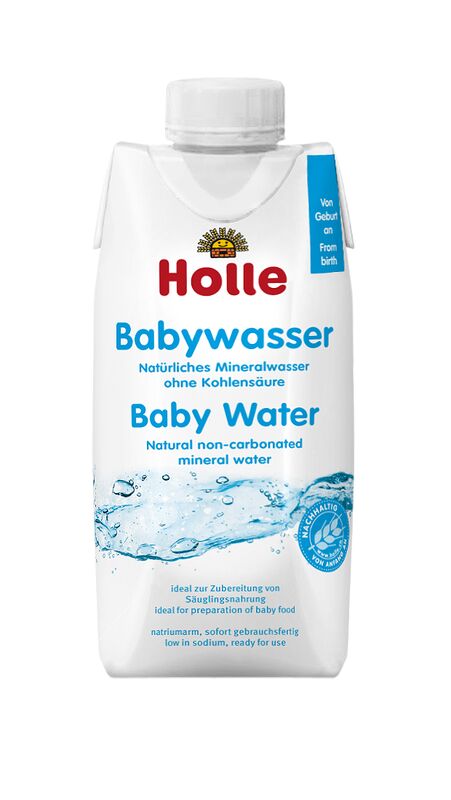 Acqua per bambini Holle