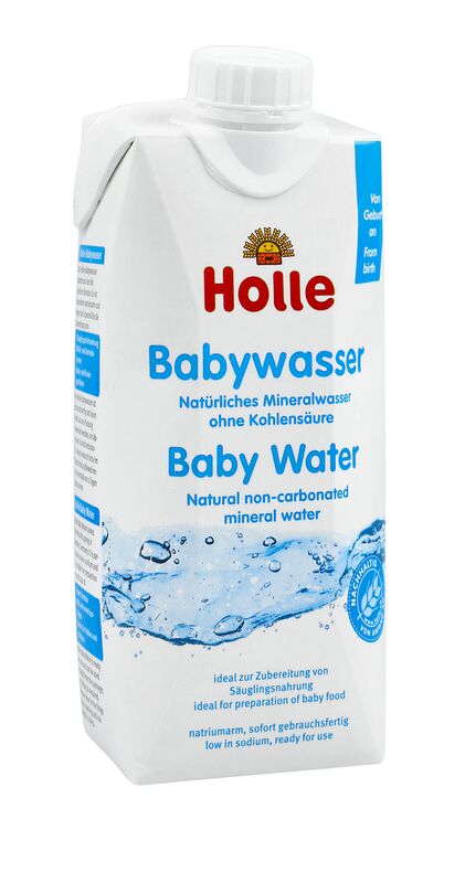 Agua para bebés Holle