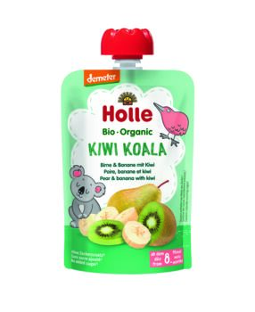 Holle Demeter Pouchy Kiwi Koala - Peer, Banaan met Kiwi