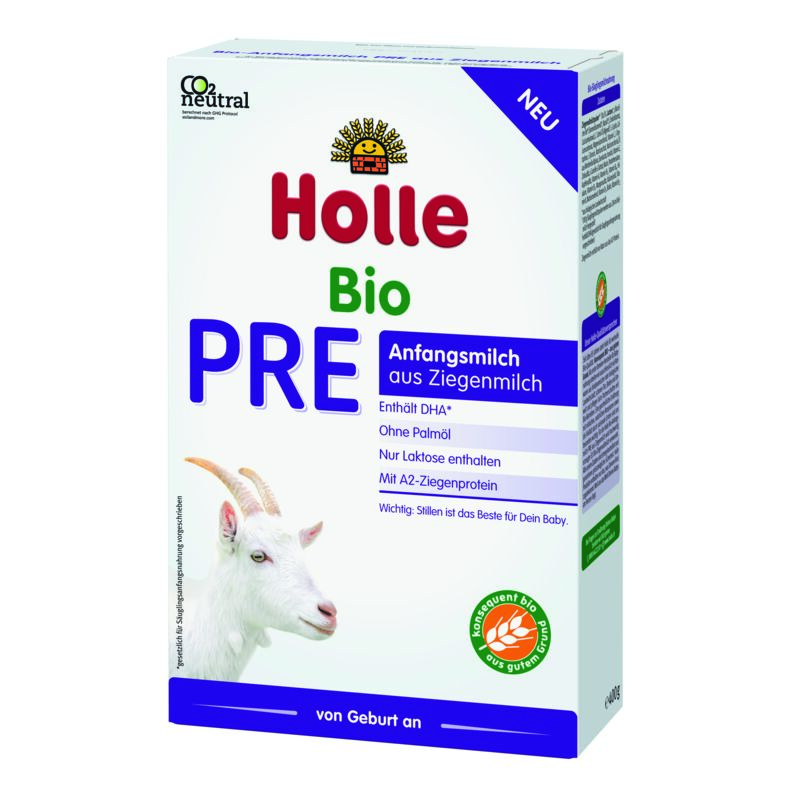 Holle Organic First Milk PRE da latte di capra