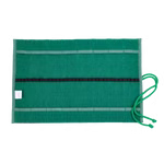 Astuccio avvolgibile per matite verde, 16s