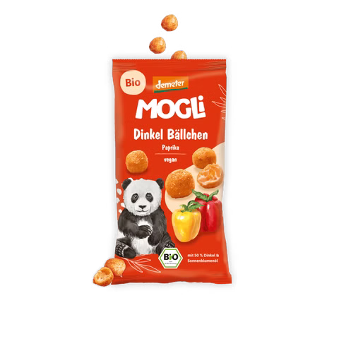 MOGLi Dinkel Bällchen Paprika