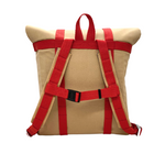 School bag, sand-red