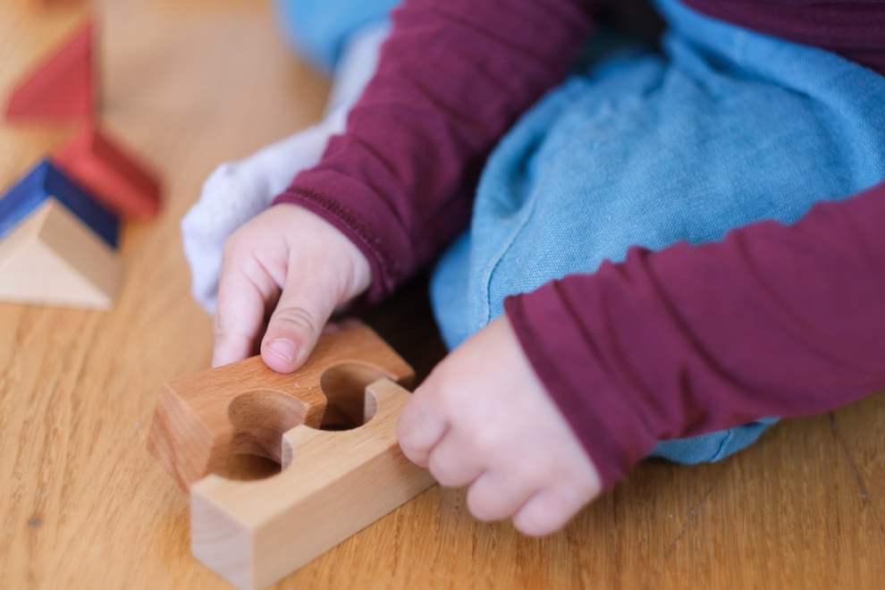 Rainbow building blocks  