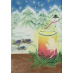 Seccorell Table Lantern Colouring Pad