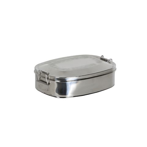 Stainless Steel Oval Lunch Box