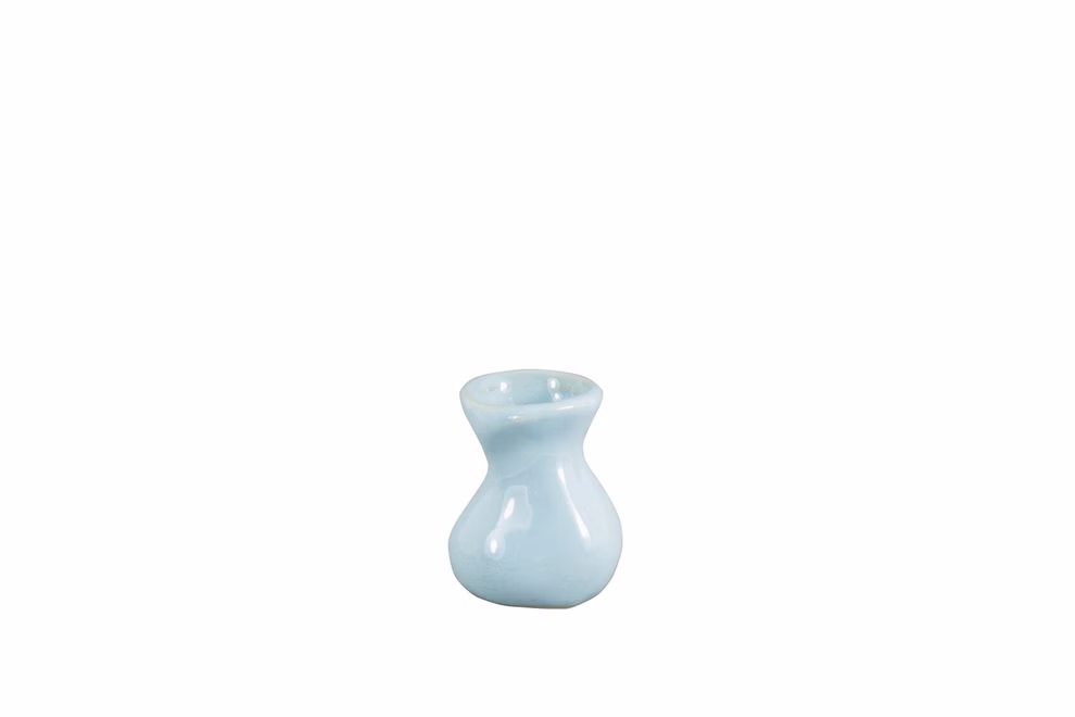 Vase in four colours blue pastel Vase in four colours blue pastel
