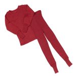 Camicia a maniche lunghe in lana/seta taglia 104-116 116