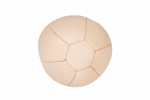 Balle en cuir, grande