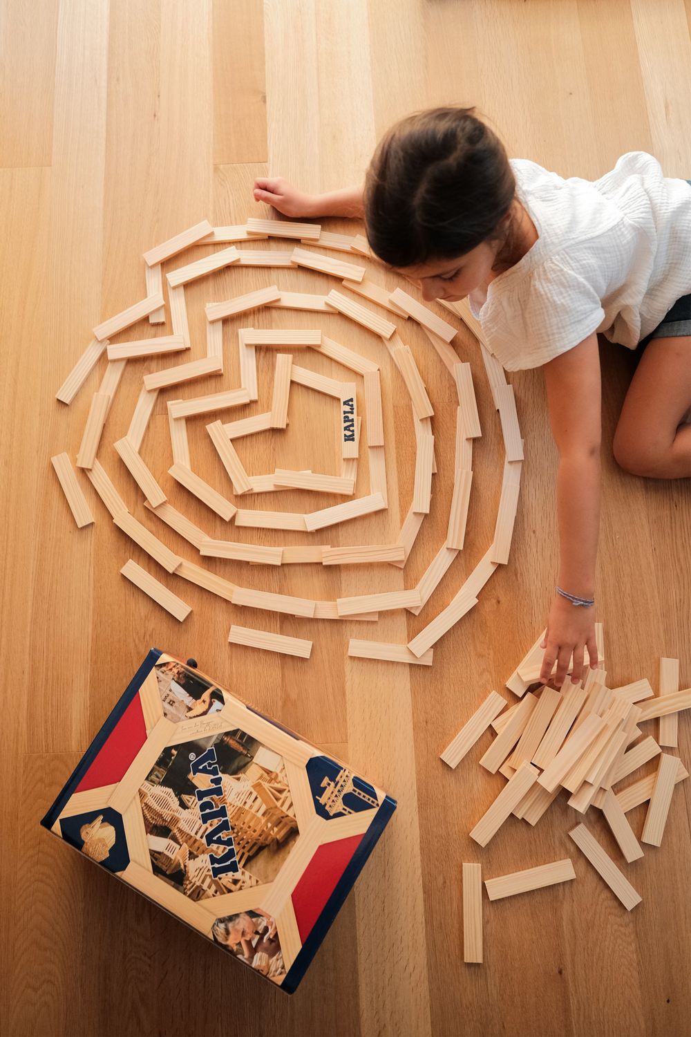 Kapla Costruire Giocattoli Legno Blocchi Da Costruzione In Legno