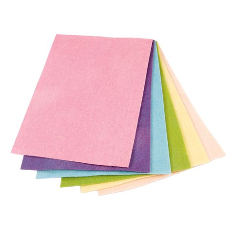 Fieltro pastel artesanal Filges, 6 hojas