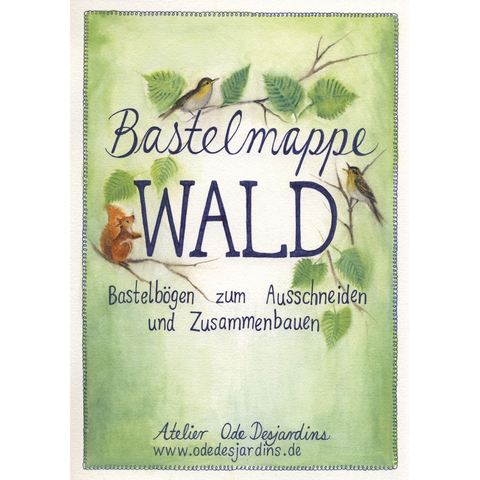 Bastelmappe Wald