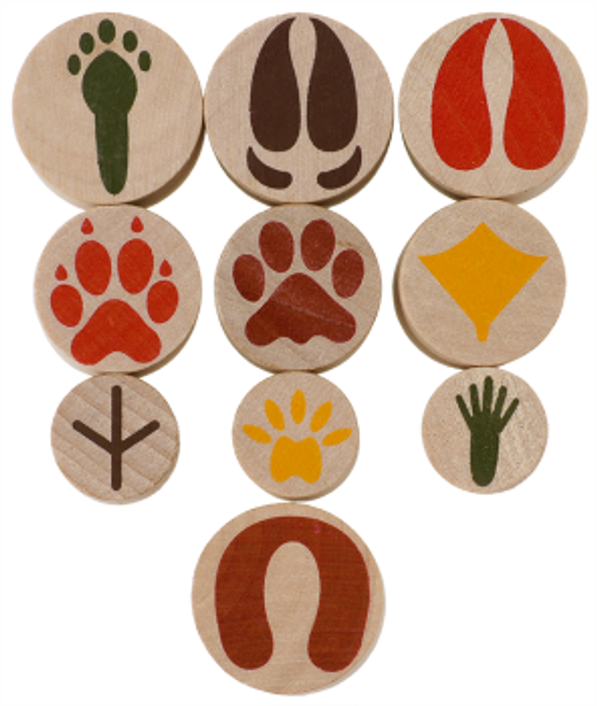 Tampons En Bois Alphabet Des Animaux - French Blossom