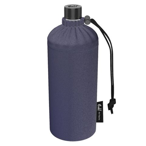 Borraccia Emil, jeans biologico 0,6 l