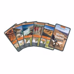 Quartett Set Berge, Wüsten, Städte, Seen