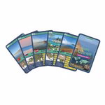 Quartett Set Berge, Wüsten, Städte, Seen