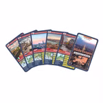 Quartett Set Berge, Wüsten, Städte, Seen