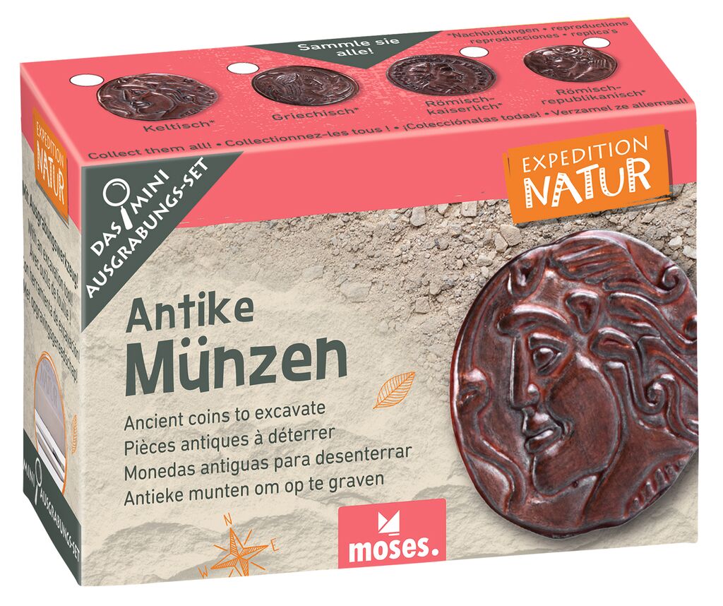 Minijuego de excavación Monedas antiguas