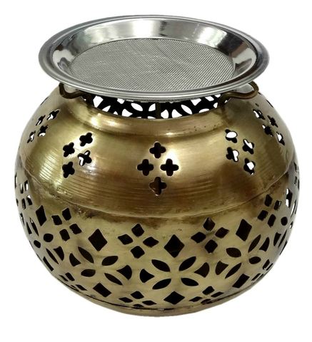 Golden incense burner