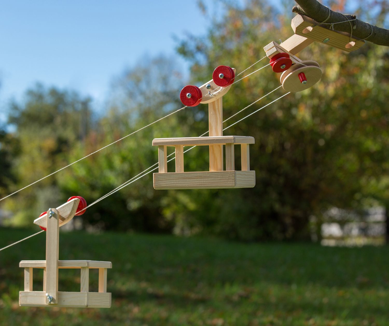 Kit: Large reversible aerial tramway