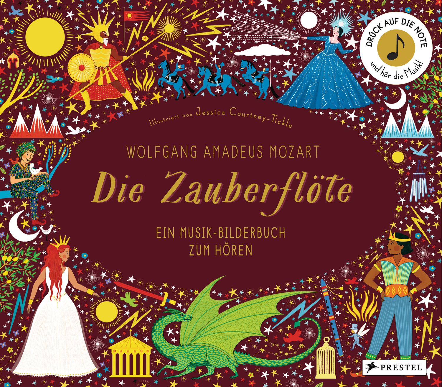 Wann Hat Mozart Die Zauberflöte Geschrieben Wolfgang Amadeus Mozart: Die Zauberflöte - Ein Musikbilderbuch zum